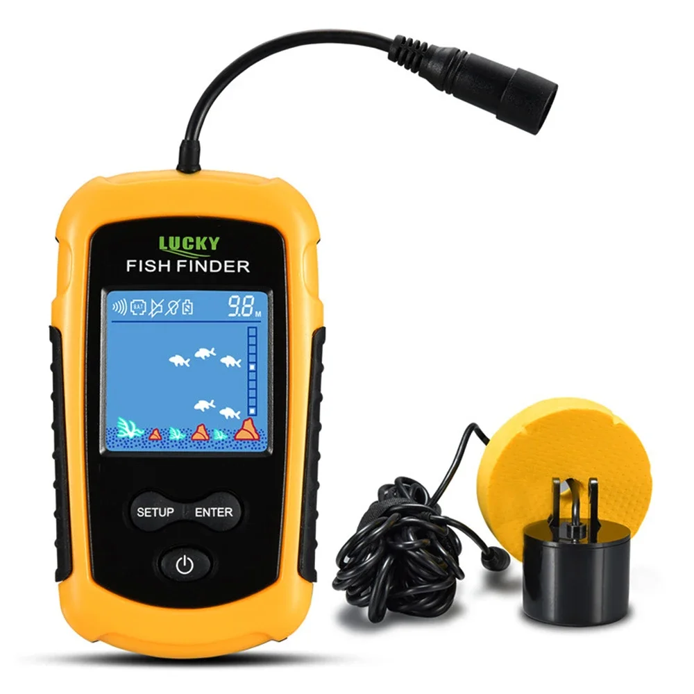 Fish Finder Portable - Schermo LCD a colori fortunato Fish