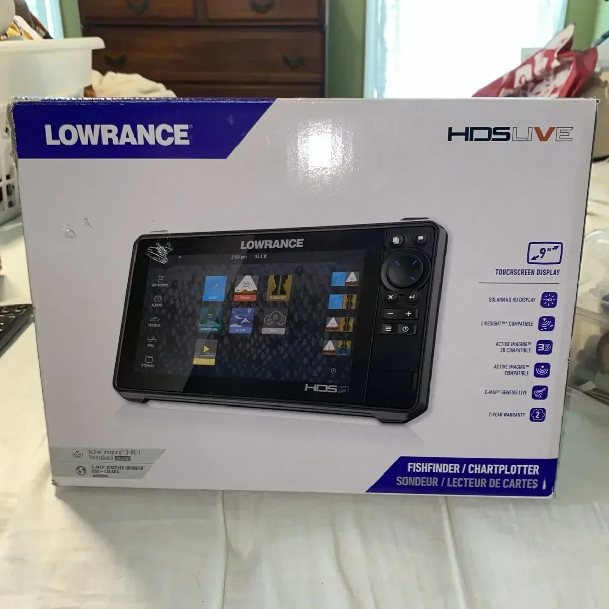 Fish Finder Transducer - NUOVISSIMO Ecoscandaglio Lowrance HDS PRO da