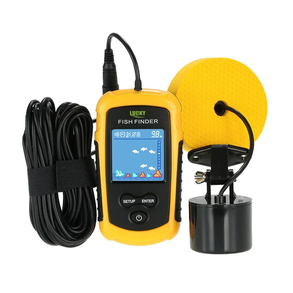 Schermo LCD a colori fortunato - Fish Finder Portable recensione e prezzo