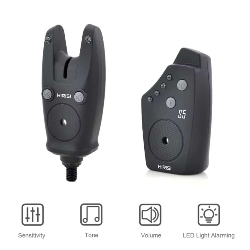 Hirisi S5 Allarmi per morso di - Fish Alarm recensione e prezzo