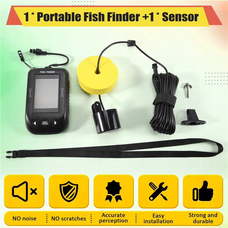 ABKV-Ecoscandaglio Portatile p - Fish Finder Portable recensione e prezzo